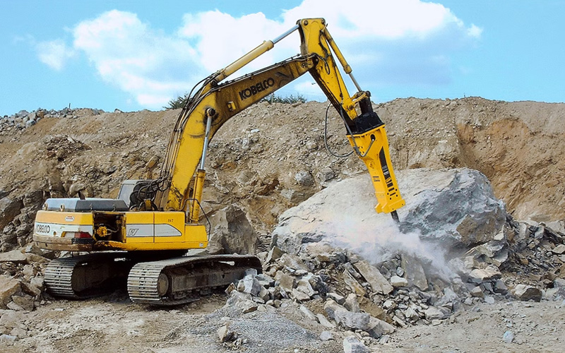 Hard Concrete Breaker